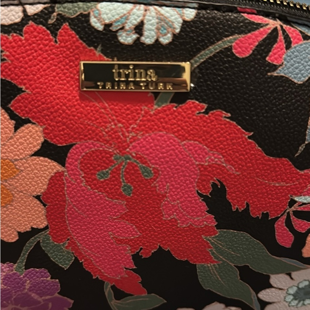 Trina Turk Black Floral Women's Bag
